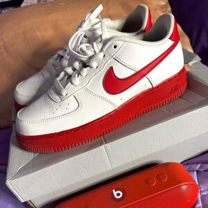2020 Air Force 1 GS 'White Red Sole'